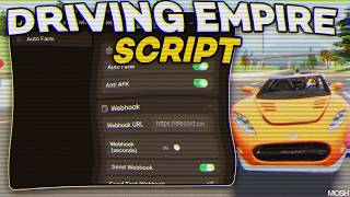 *OP* DRIVING EMPIRE SCRIPT - NO KEY! | (AUTO FARM MONEY, AUTO ROB, AUTO DRIVE) &amp; MORE!