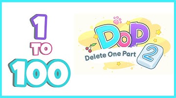 DOP 2: Delete One Part Walkthrough #1 | Level 1-100 Answers