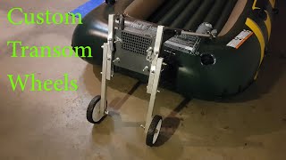 Intex Seahawk 4 Motor Mount Wheels / Transom wheels
