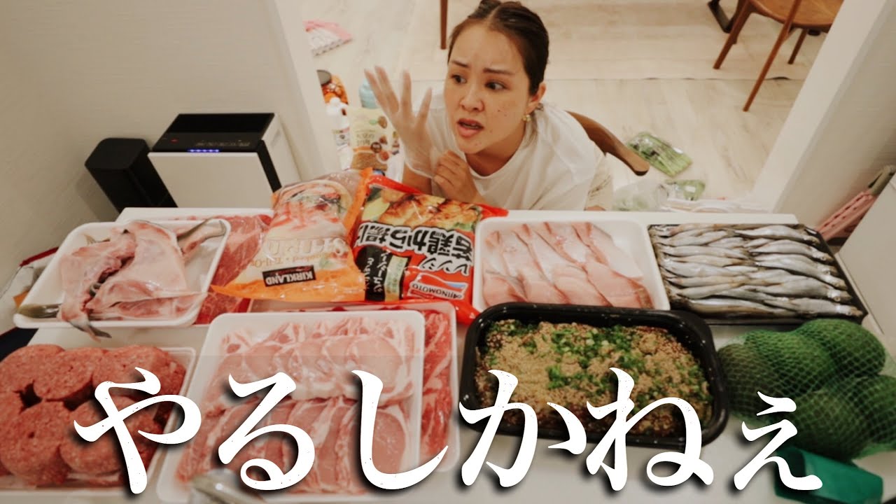 夜な夜なコストコで買ったものを保管してく〜【冷凍保存・収納】