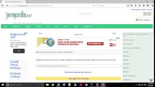 How to reverse the List using Collections? - javapedia.net