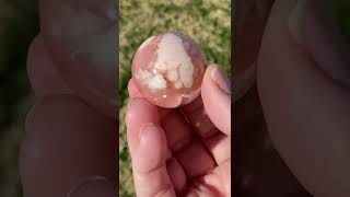 Carnelian Flower Agate Sphere  - 01