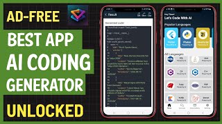 Best Free AI Coding Generator App for Android