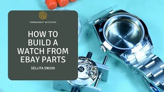 How to build a watch with eBay parts, Sellita SW200 COSC