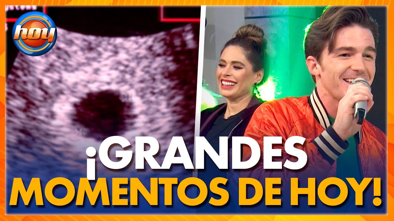 Galilea mostró su primer ultrasonido y Drake Bell desató la diversión en HOY | Programa Hoy