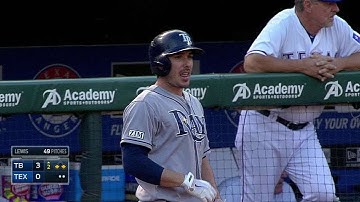 TB@TEX: Joyce singles in two runs for 3-0 lead