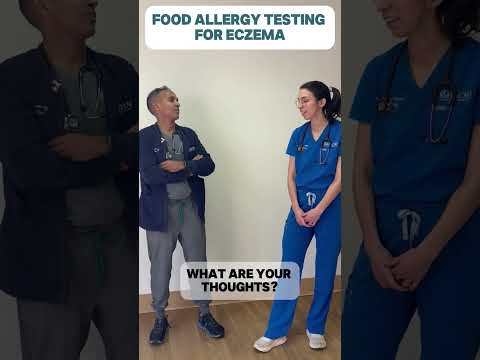 My baby has bad eczema/atopic dermatitis Should I come in for food allergy testing ChackoAllergy