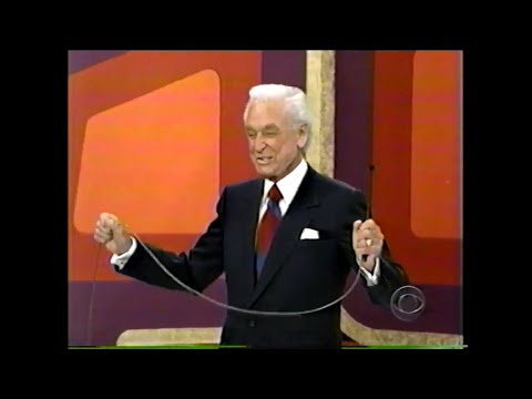 The Price is Right:  November 19, 1999  (Bob's first post surgery episode!)