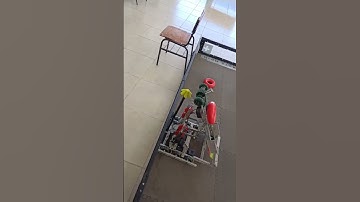 Vex robot prototype practices scoring at high stakes #vex #highstakes #robotics #robot