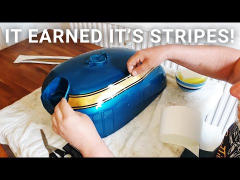 Motorcycle Gas Tanks Motorcycle Parts Honda CB750 Four K6 Tank Stripe ...