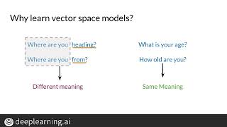 Vector Space Models