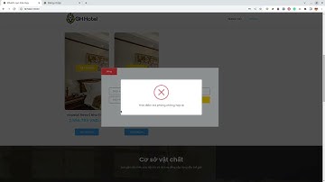 Website đặt phòng khách sạn