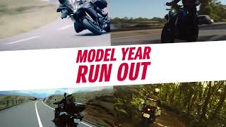 Suzuki Motorcycles Model Run Out