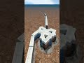Dangerous Train Drift Through Circle Railroad 💥 Funny BeamNG.Drive simulator #shorts