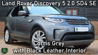 Land Rover Discovery 5 2.0 Sd4 Se Registered July 2018 18 Finished In Corris Grey