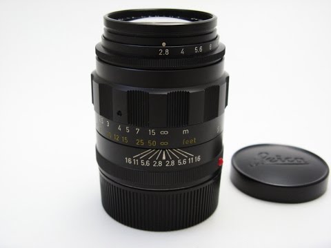 Leica-M FAT Tele-Elmarit 90mmF2.8 #248**** - YouTube
