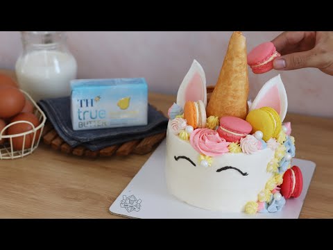 Video Kỹ Thuật Chà Láng Kem Bơ - Trang Trí Bánh Kem Unicorn - youtube