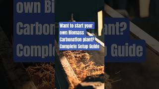 Future of #sustainablemanufacturing with Biomass Carbonation #Biochar #Agriwastebusiness #shorts