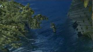 Mandelbox in water