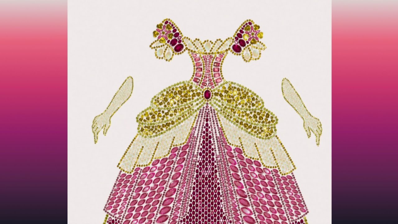 If You Love Disney Princesses, You’ll Love This Diamond Painting 👑✨