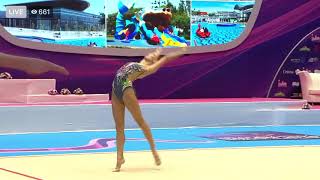Ekaterina Selezneva RUS Hoop Final - Grand Prix Holon 2019