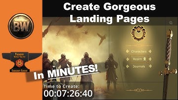 Baileywiki Module Tutorial - Configureerbare landingspagina