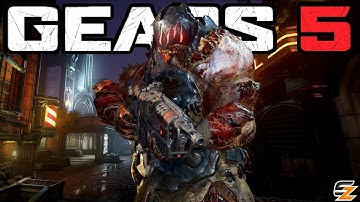 GEARS 5 Multiplayer - Arcade Gameplay on Multiplayer Map District FULL MATCH!