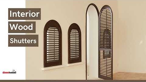 Wood Plantation Shutters China Factory | Goodwood Shutters