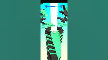 Stack Ball #Game Level 72 Gameplay #short video / More Gaming