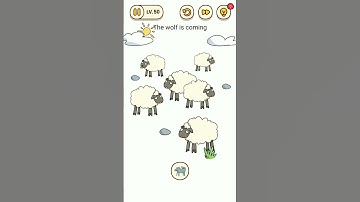Brain Find Level 51 The Wolf is coming.