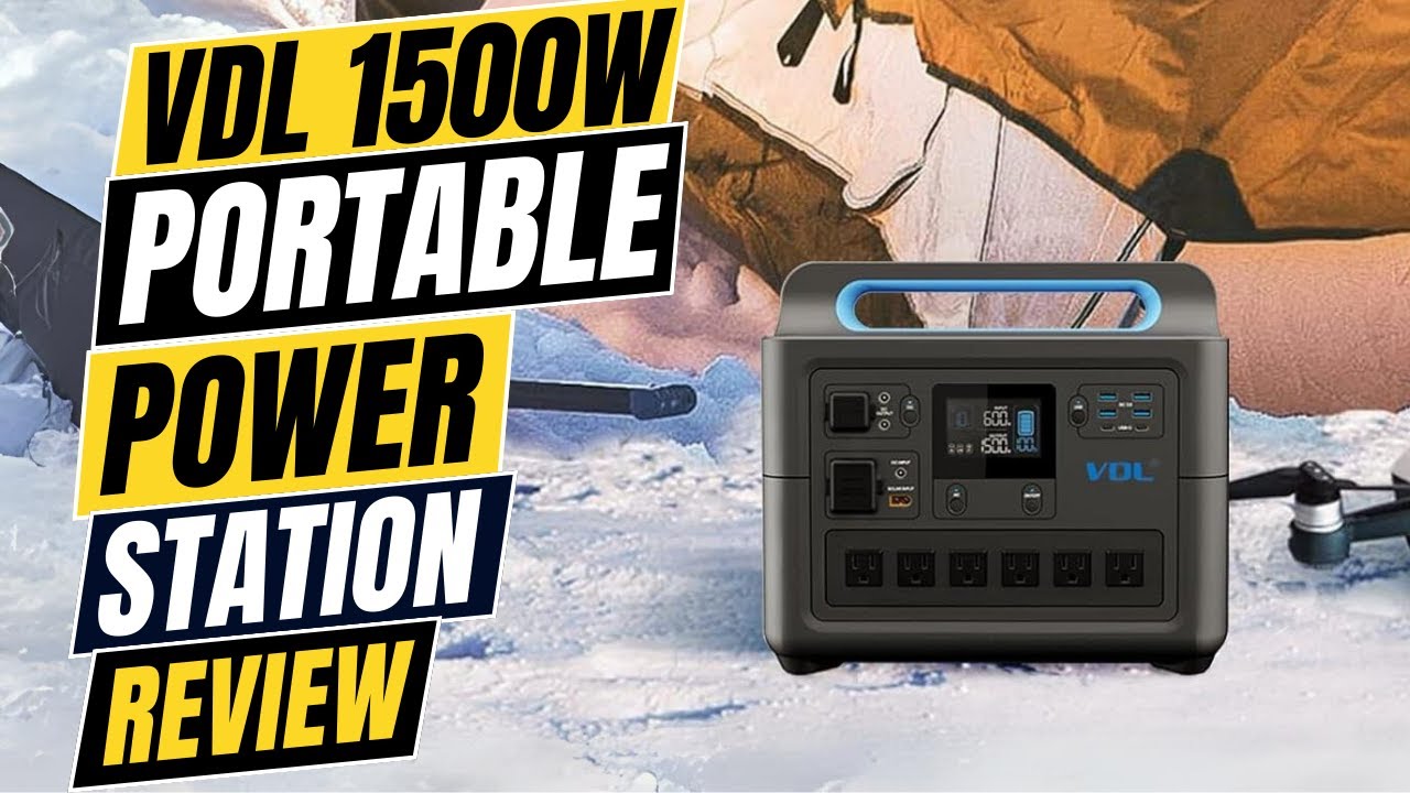 VDL 1500W Portable Power Station Review (Pros & Cons Explained) 