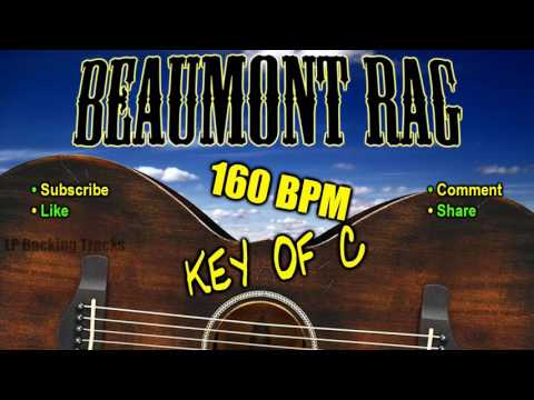 beaumont-rag-bluegrass-fiddle-tune-160-bpm---practice-fiddle,-mandolin,-guitar,-banjo,-bass,-etc