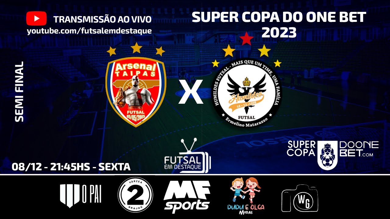 MEIA DOSE x ARSENAL TAIPAS - Copa Zona Livre 2023 