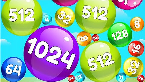 Balls Merge 2048 Gameplay android ios game Satisfying merge game #3
