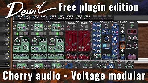 Free plugin - Cherry audio Voltage modular