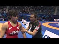 1/8 WW - 62 kg: Y. KAWAI (JPN) v. A. TYNYBEKOVA (KGZ)