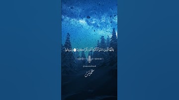 رسول الله وخاتم النبيين #سورة_الاحزاب #عمير_السائد #القران_الكريم #quran #تلاوة_هادئة #umairalsaed