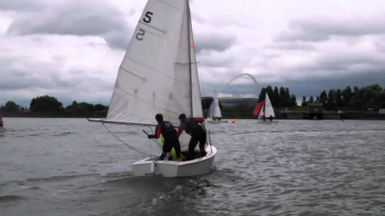 GP14 Hoists Welsh harp SC