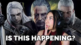 NON WITCHER GAMER Reacts to All Witcher Cinematic Trailers - I guess the storyline of the game