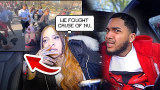 REACTING TO MY 15 YEAR OLD SISTERS FIGHT...