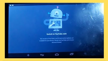 Switch to youtube.Com Problem Fixed | This Version of YouTube is out of date youtube.com Activate