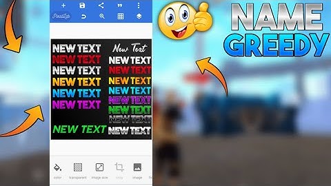 How To Make Gradient Text In Pixellab❔