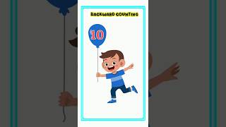 backward counting from 10 to 1 || count backward song #staylittlechannel #kidslearning #learning