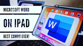 Microsoft Word on iPad, Best Combo for math teachers 2020! (Office 365)