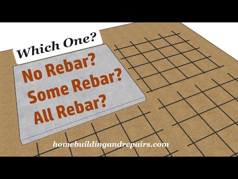 वीडियो: कंक्रीट ड्राइववे में rebar की जरूरत है?