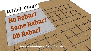Watch This Video To Learn More About Using or Not Using Rebar For Concrete Driveway