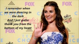 Lea Michele - Believer with lyrics