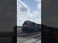 NS 4397 leads NS 310 at CP 304 in Swanton Ohio with a CN Trailing #norfolksouthern