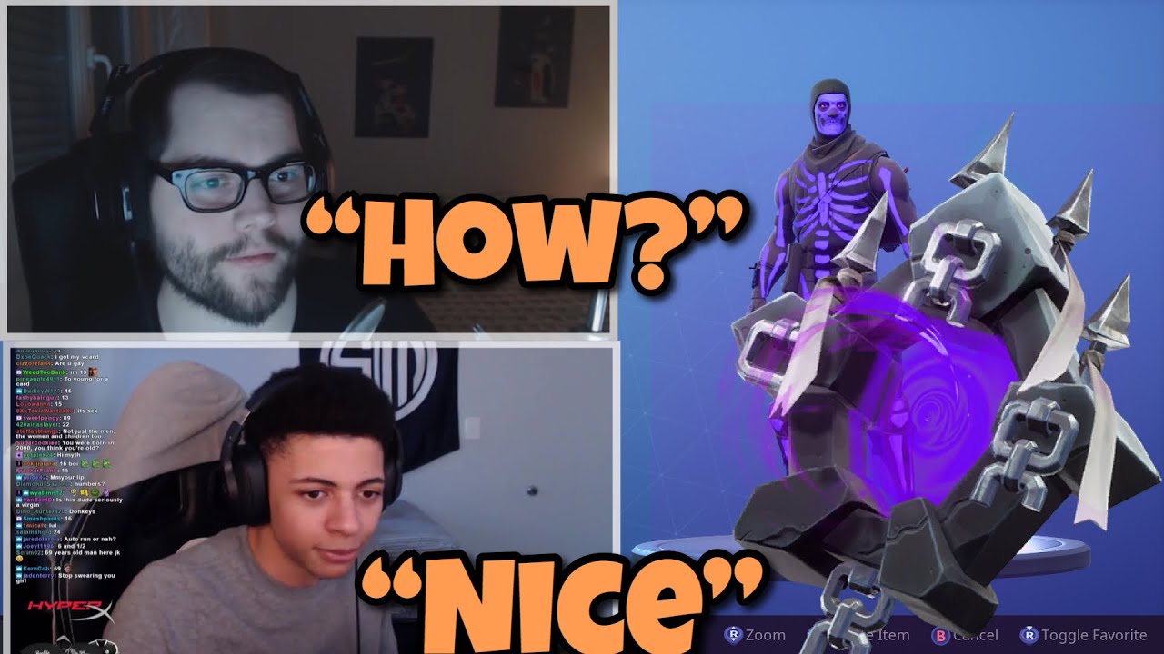 Dakotaz GETS the *RARE* "PURPLE GHOST PORTAL" Back Bling *OG* Fortnite