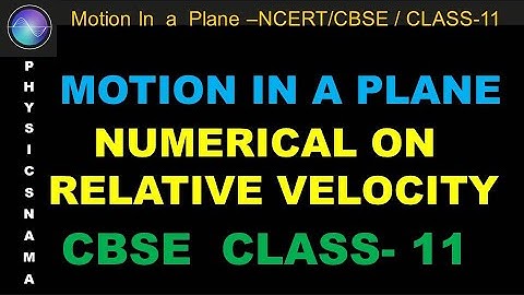 Motion in a Plane- Example -4.3- NCERT / CBSE- Class-11 Physics  NEET JEE IIT